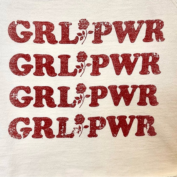 Rebecca Minkoff GRL PWR Crop Top. XS - Picture 3 of 4